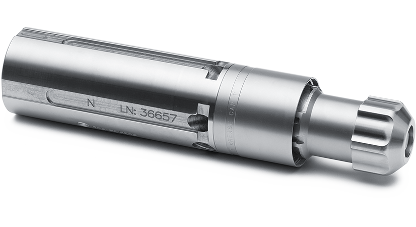 Single-sized DHU included in the ACTx kit. N adapter grease cap