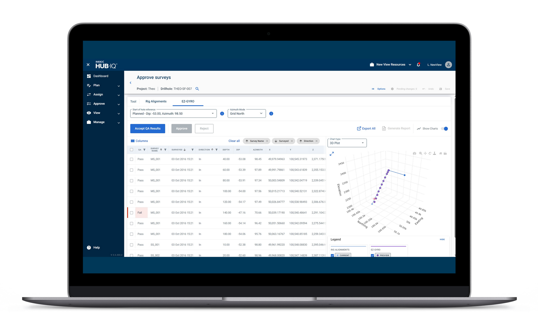 screenshot -imdEXHUB-IQ - secure, cloud-based portal, integrated with leading industry software