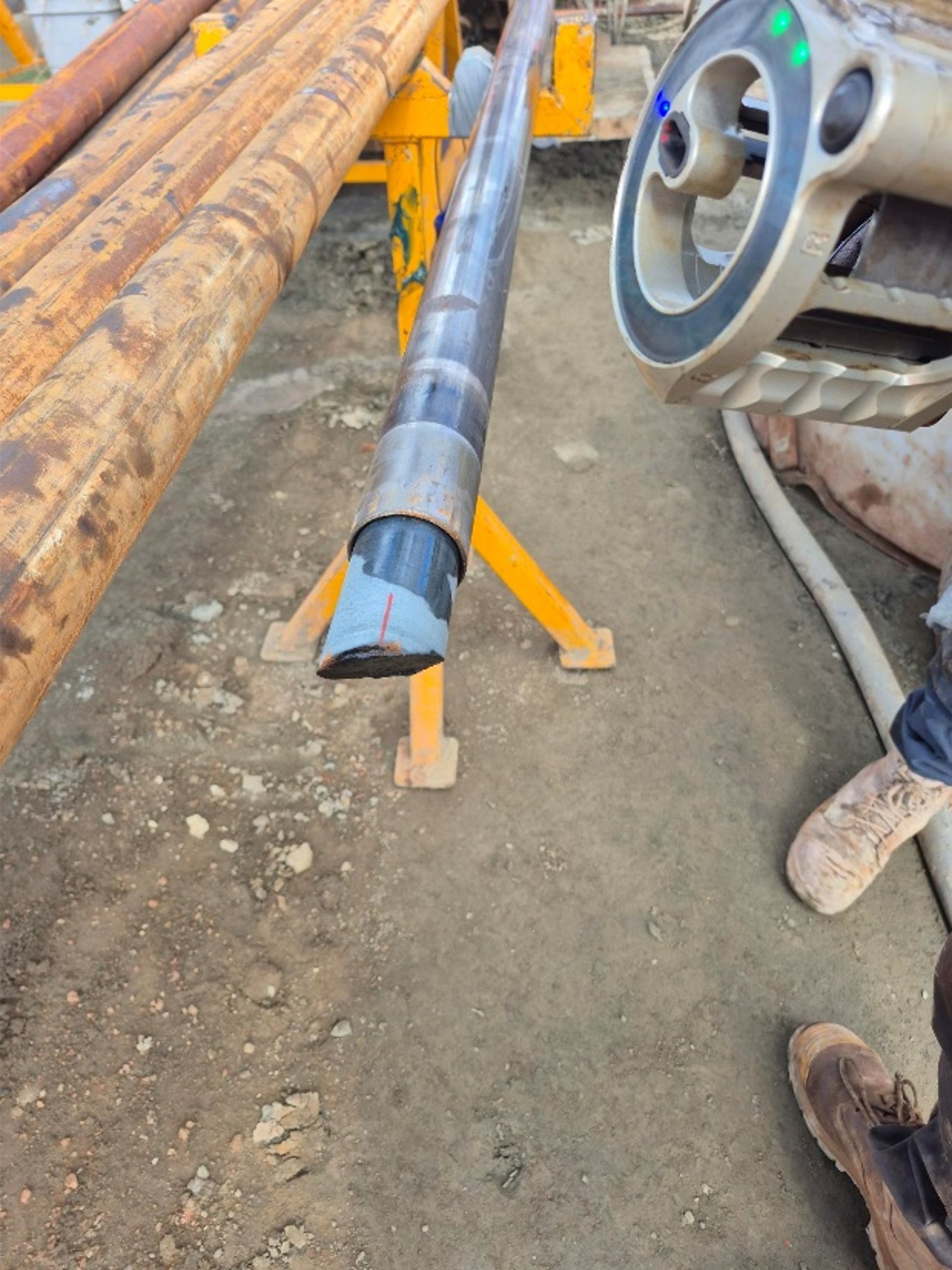 Frontline Drilling successful core orientation with ACTx