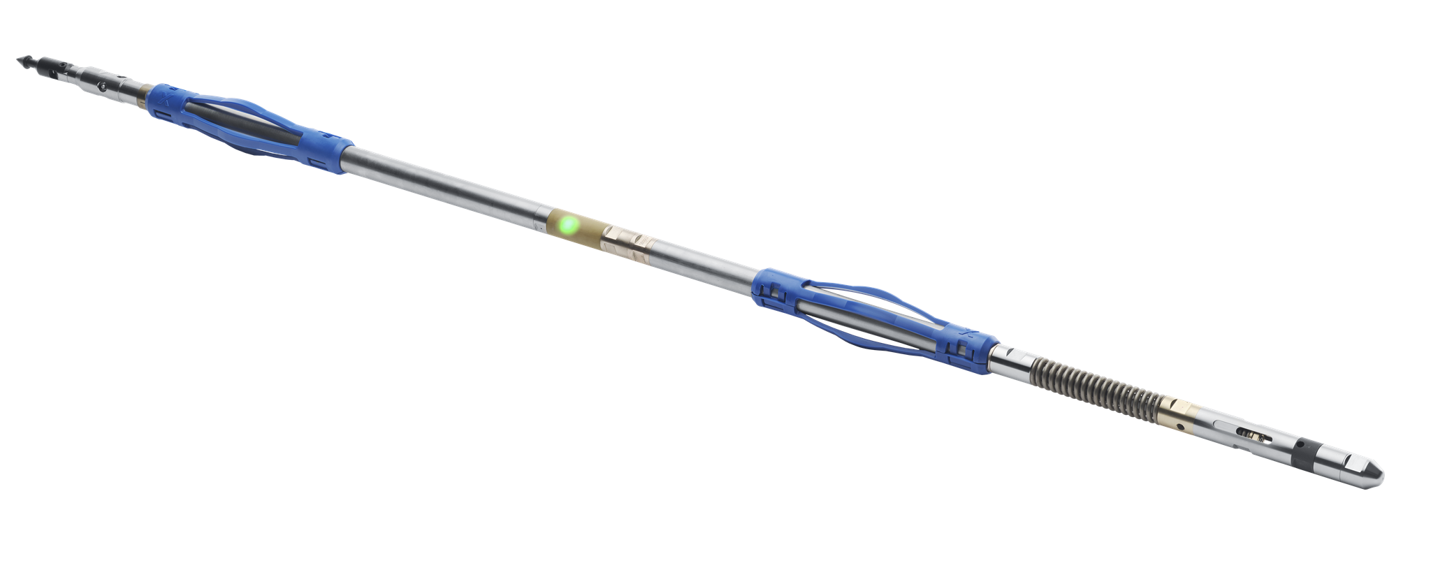OMNIx38 slickline assembly with moulded centralisers- For standard end of hole surveys and RC applications