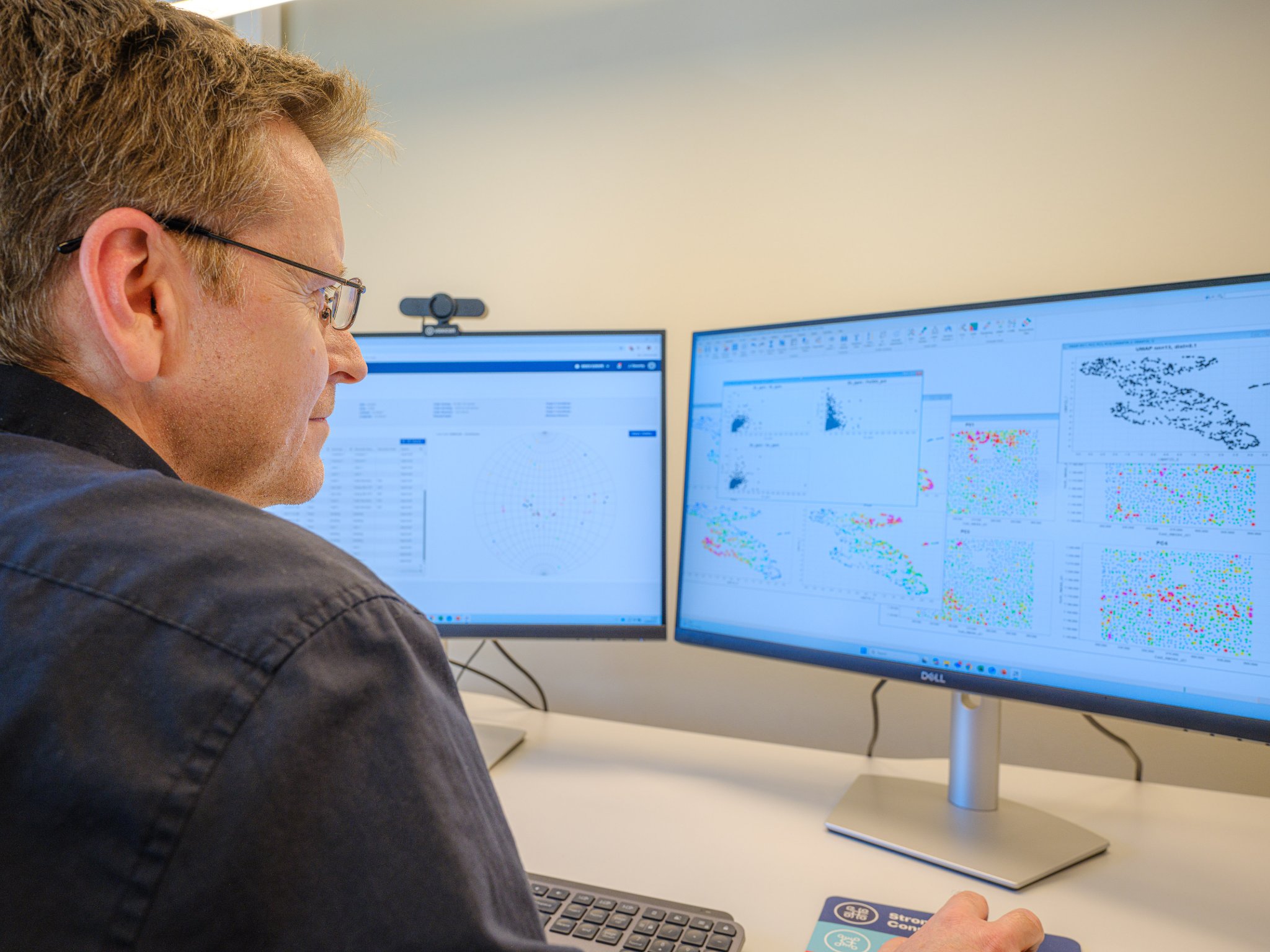 Geological analysis in ioGAS