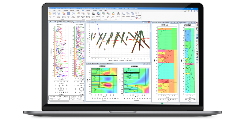 Screenshot of ioGAS interface
